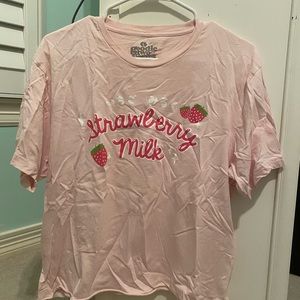 Strawberry milk tee